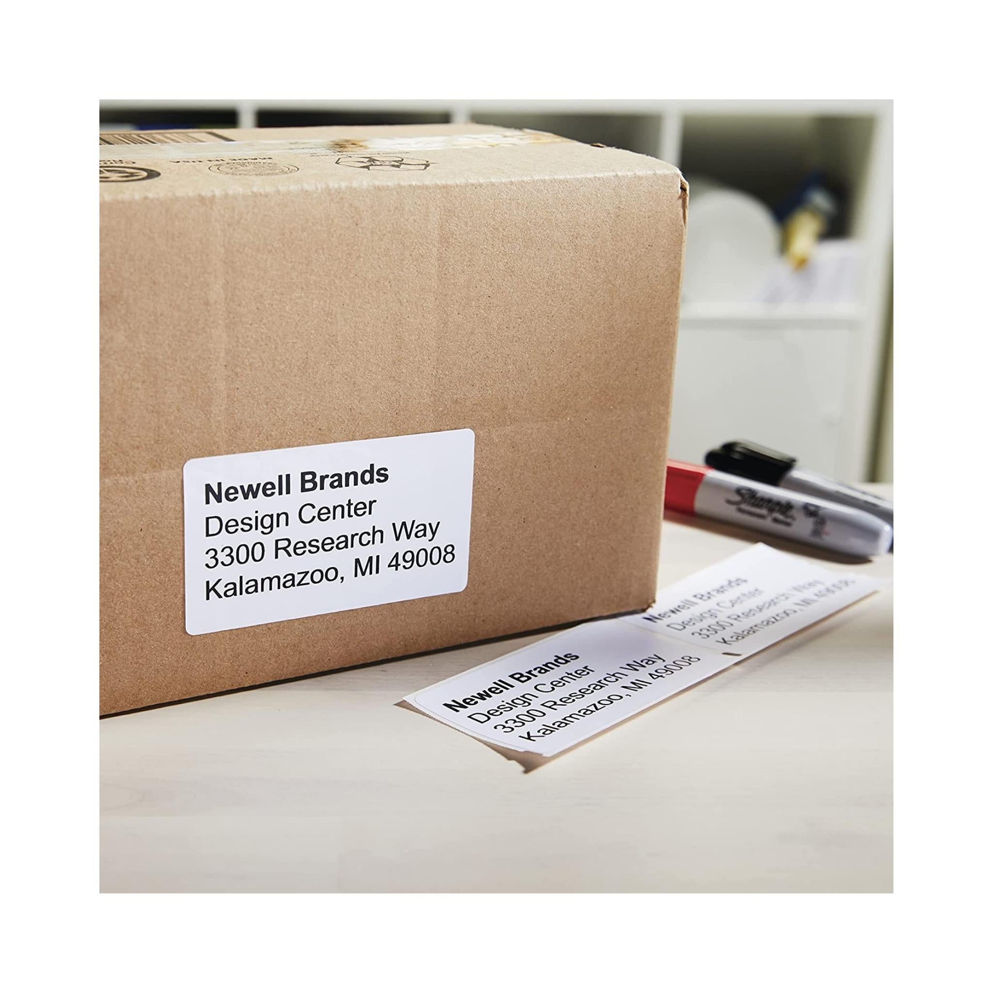 DYMO LabelWriter 2 x 5/16 x 4 Inch Large Shipping Labels - 300 Labels per Roll - Perfect for USPS, UPS, FedEx & Amazon FBA Shipments