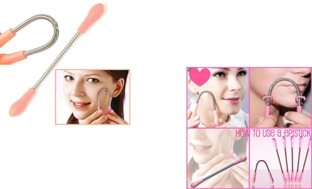 AY Stick for Facial Hair Removal - Painless & Effective Hair Remover Tool (Random Color) | Perfect for Eyebrows, Upper Lip, Chin & Body Grooming