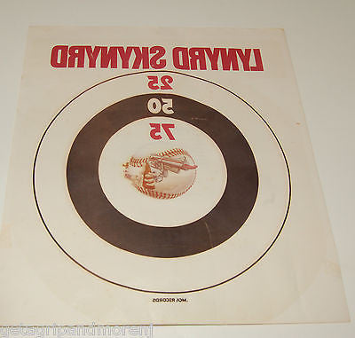 Lynyrd Skynyrd Bulls Eye Logo Iron-On Vintage Patch - Perfect for Jackets, Denim, Bags & DIY Clothing Customization