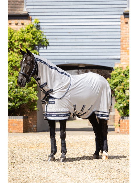 Arika Armour Tek Fly Rug - Lightweight Horse Fly Sheet with UV Protection - Perfect for Riding, Training, and Pasture Use