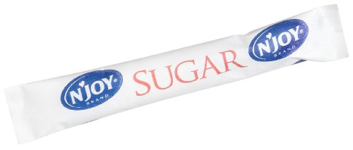 N'Joy Pure Cane Sugar Sticks - Pack of 2000 | Natural Sweetener for Coffee, Tea & Baking | Perfect for Restaurants, Cafes & Home Use