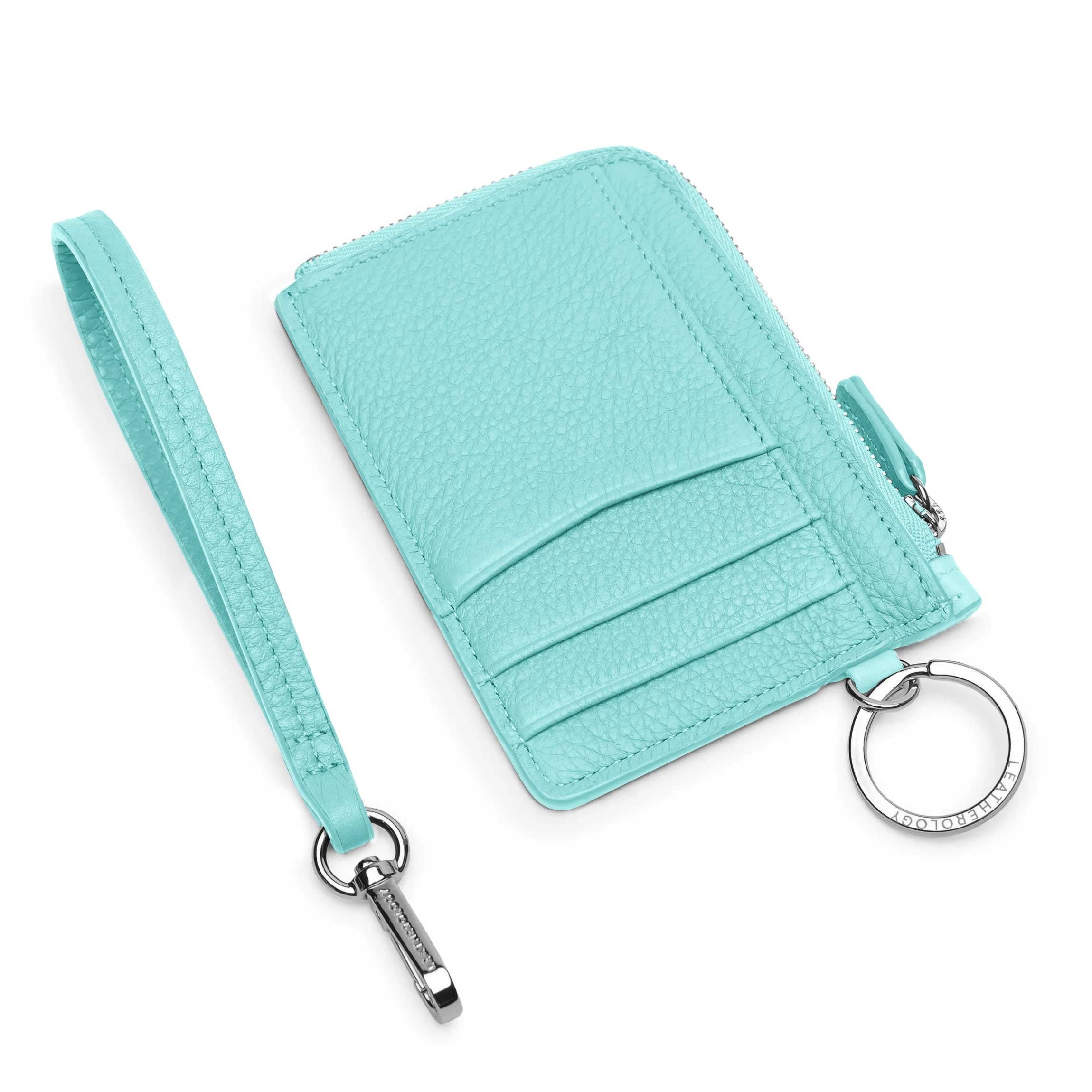Devon Wristlet Celeste - Stylish Crossbody Wallet for Women | RFID Blocking & Multi-Card Slots | Perfect for Shopping, Travel & Everyday Use