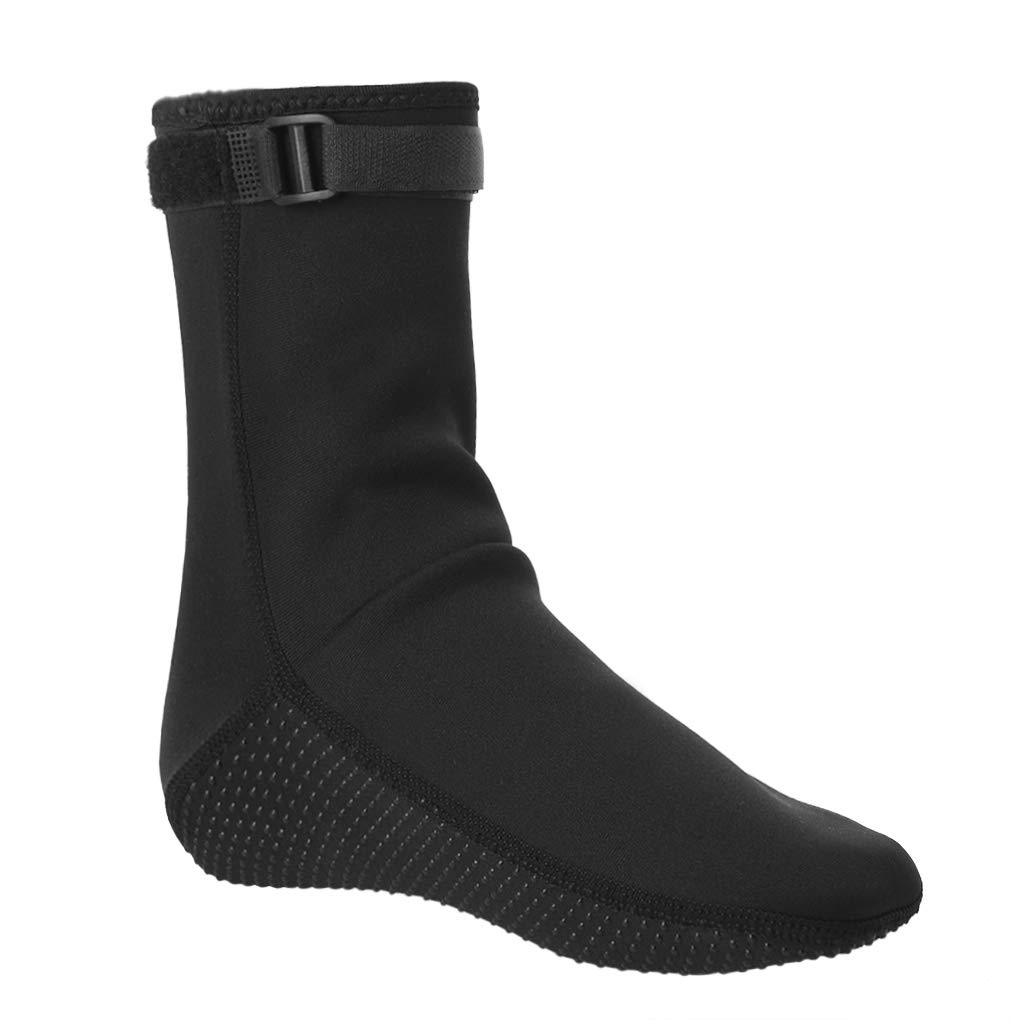 Clobeau Neoprene Diving Socks - Non-Slip Water Booties for Snorkeling, Beach & Water Sports | Warm & Comfortable for Swimming, Surfing & Outdoor Activities