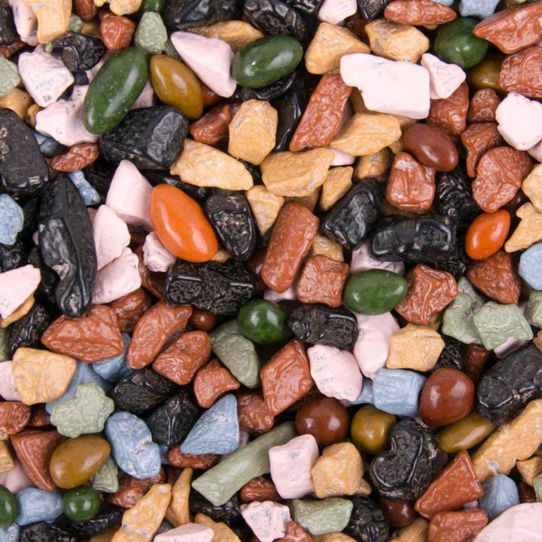 WinCrest Bulk Chocolate Rocks - 5 Pound Case | Decorative Candy for Baking, Cupcake Toppers & Party Favors
