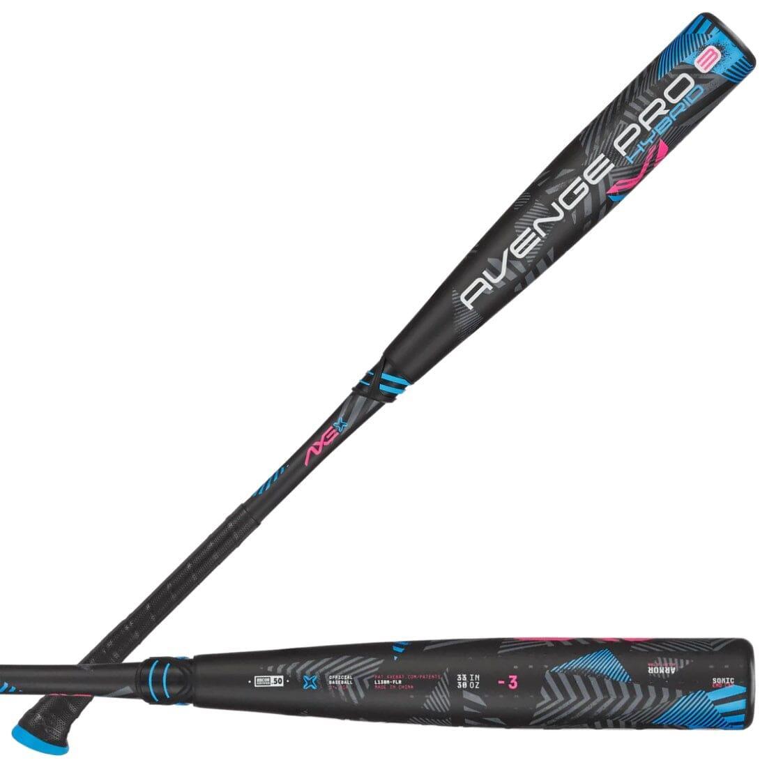 2024 Axe Avenge Pro Hybrid (3) BBCOR Baseball Bat - L130M | High Performance Composite Alloy Bat for Power Hitters | Perfect for High School, College & Competitive Baseball Games