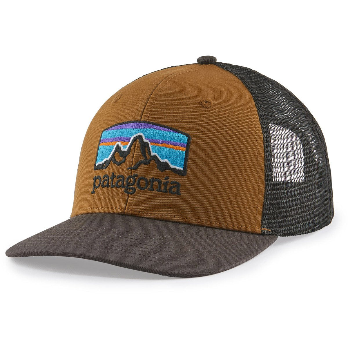 Fitz Roy Horizons Trucker Hat - Stylish Adjustable Snapback Cap for Men & Women - Perfect for Outdoor Adventures, Hiking, and Casual Wear