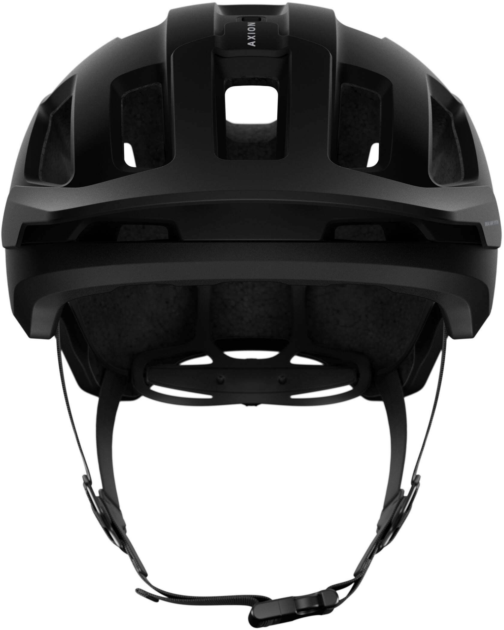 Poc Axion Spin Helmet - Uranium Black Matte - Medium/Large Size - Lightweight & Durable Bike Helmet for Mountain Biking & Road Cycling