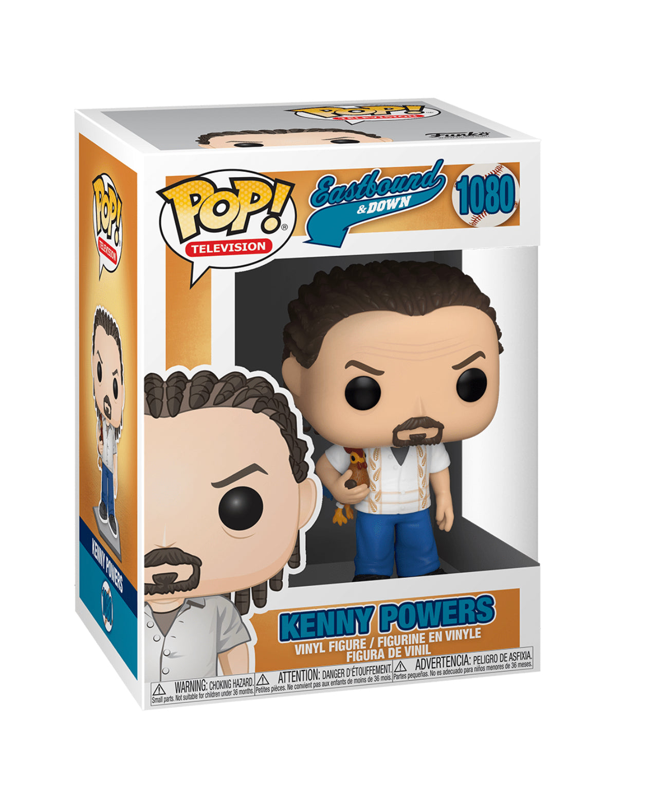 Eastbound & Down Kenny Powers Funko Pop! Vinyl Figure - Collectible TV Show Merchandise for Fans & Gift Ideas - Perfect for Display, Gifting, and Pop Culture Collections