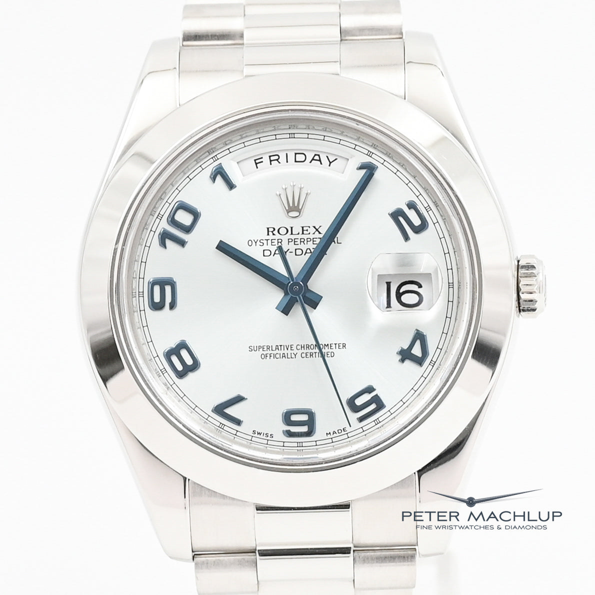 Authentic Rolex Day-Date 41 Watch 18K Gold Men's Luxury Timepiece 2009 Model - Perfect for Business Meetings & Formal Events