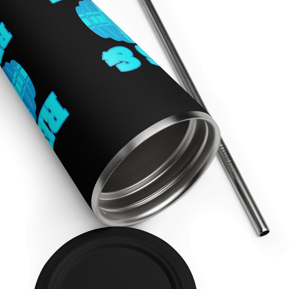 Reps & Recovery Tumbler - 20oz Insulated Stainless Steel Water Bottle with Lid & Straw - Perfect for Gym, Workouts, and Post-Training Hydration