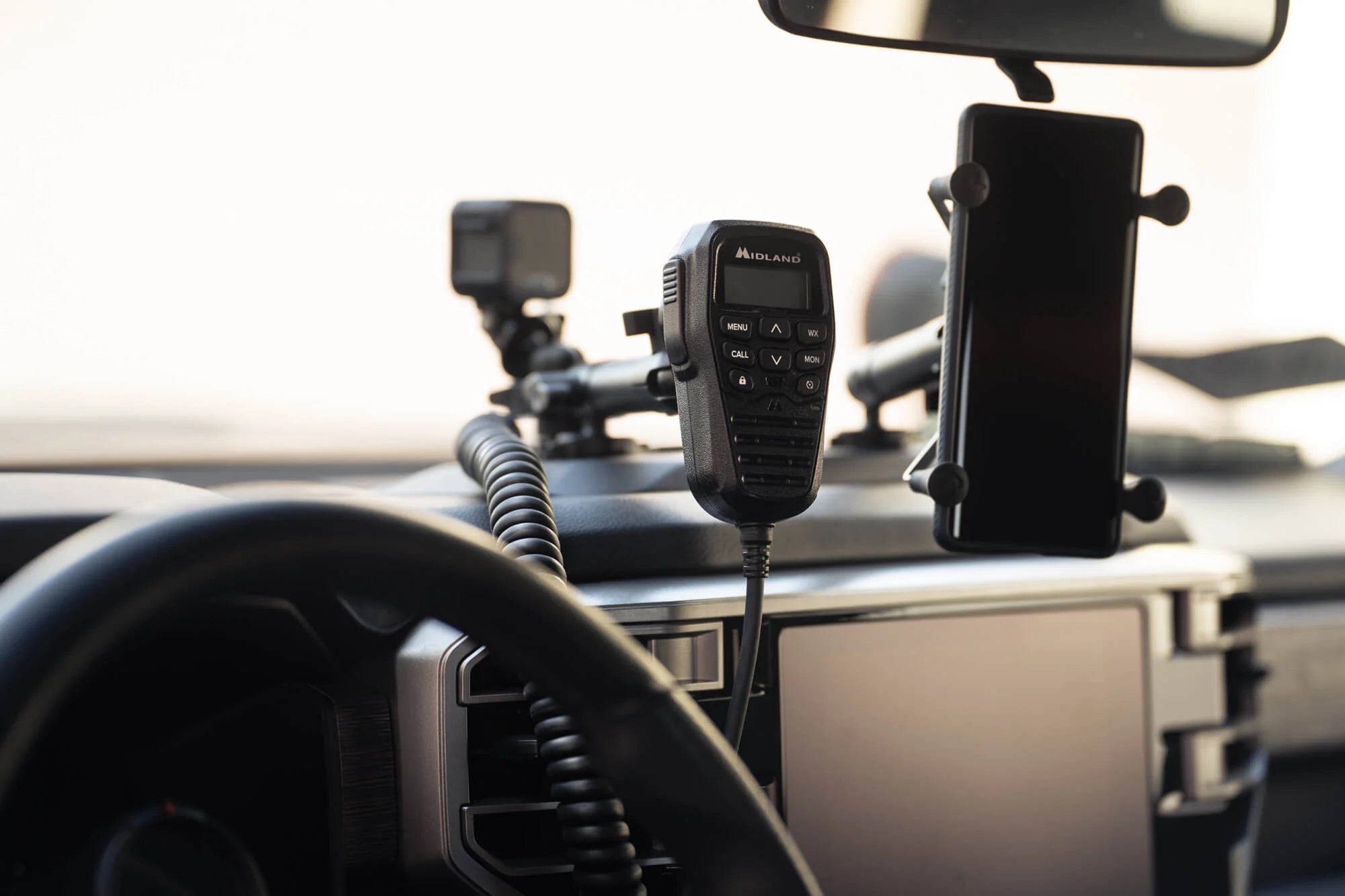 Rago Fabrication Digital Device Mount for 2022+ Toyota Tundra & 2023+ Toyota Sequoia | Secure Phone & Tablet Holder for Off-Roading, Camping & Daily Commuting