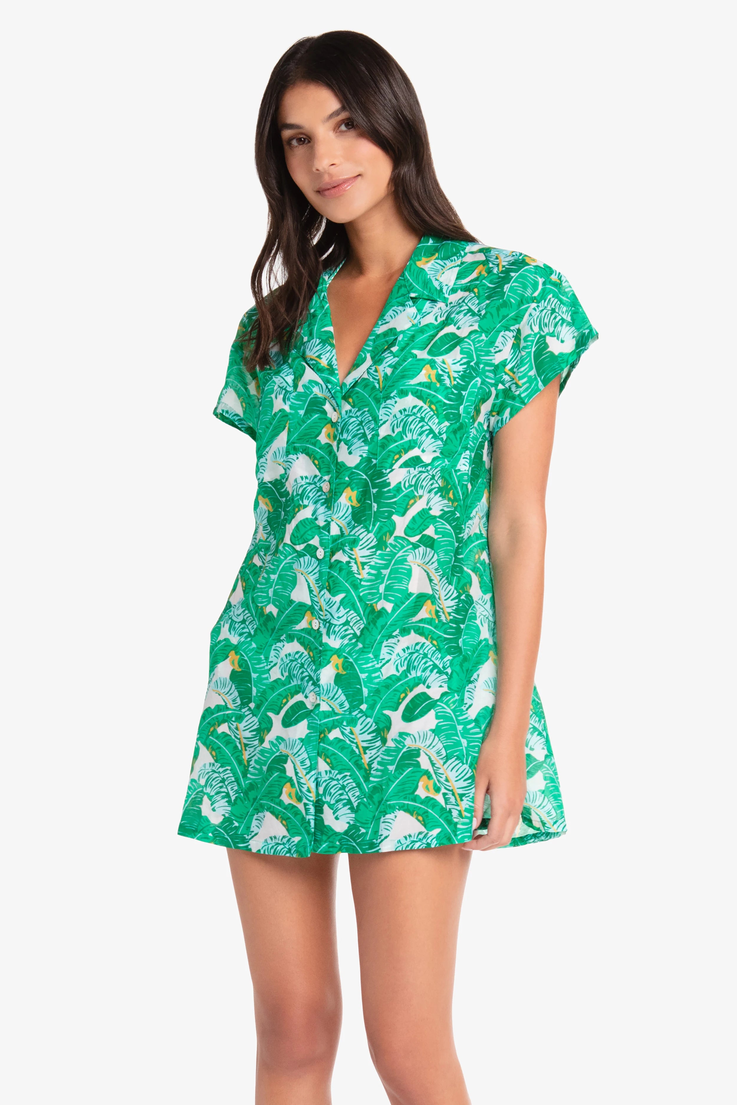 Alex Shirt | Stylish Banana Leaf Print Casual T-Shirt for Men - Perfect for Summer Outings, Beach Vacations and Streetwear Fashion