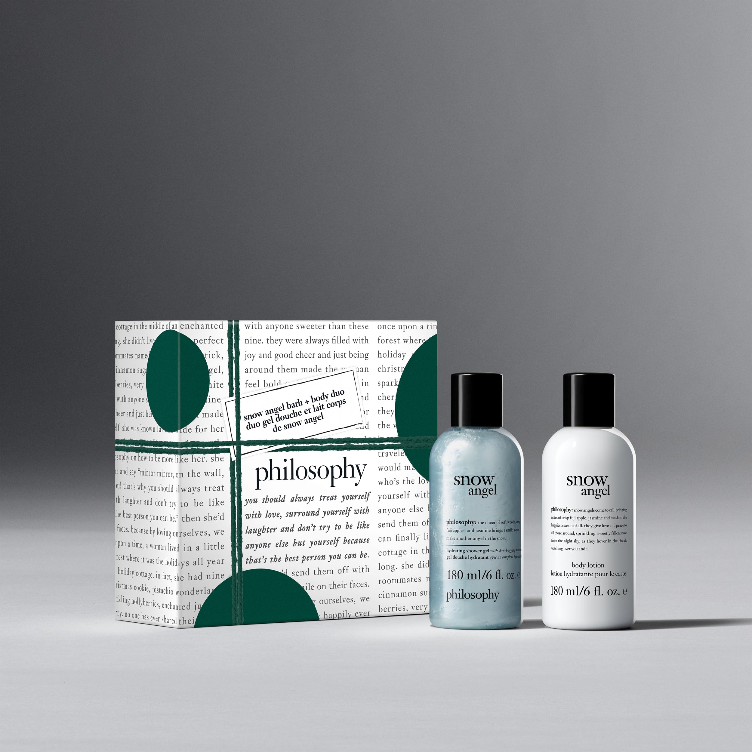 Snow Angel Cleanse & Moisturize Holiday Gift Set - Luxurious Skincare Duo for Winter Hydration - Perfect for Christmas Gifts & Self-Care Pampering
