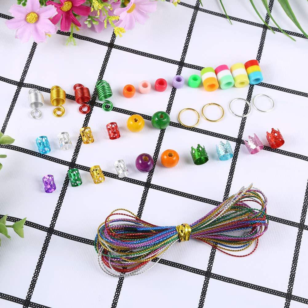 Stylish Dreadlock Jewelry for Women - Braid Clips, Beads, Hair Cuffs & Rings - Dreadlock Accessories for Hair Braiding & Decoration - Perfect for Festivals, Parties & Everyday Wear