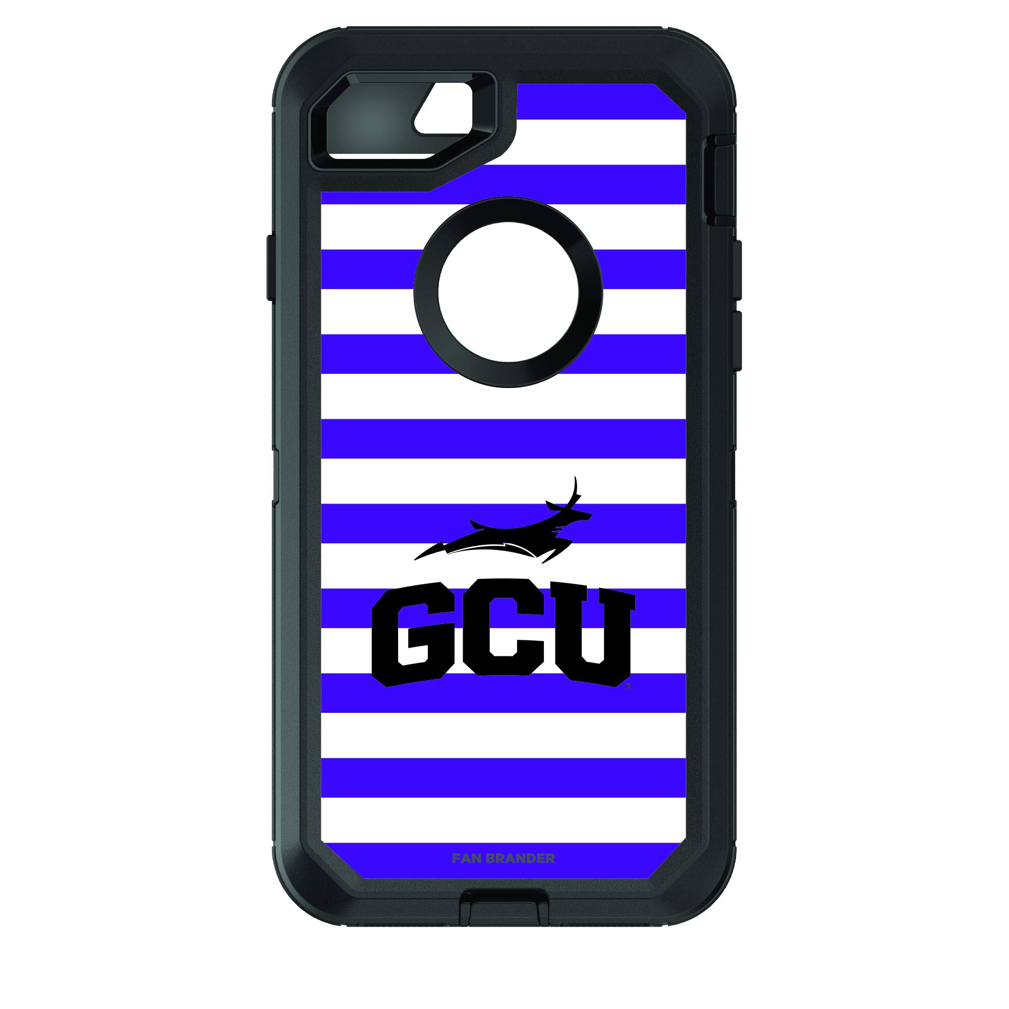NCAA OtterBox Defender iPhone Case with Stripes - Durable Protection for Sports & Outdoors