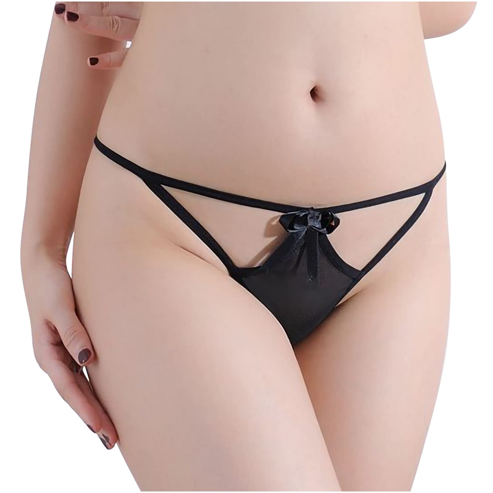Sexy Lace Hollow Out Women's Underwear - Low Waist Mesh Panties for Women | Comfortable & Breathable Lingerie for Date Night, Boudoir Photography & Romantic Occasions