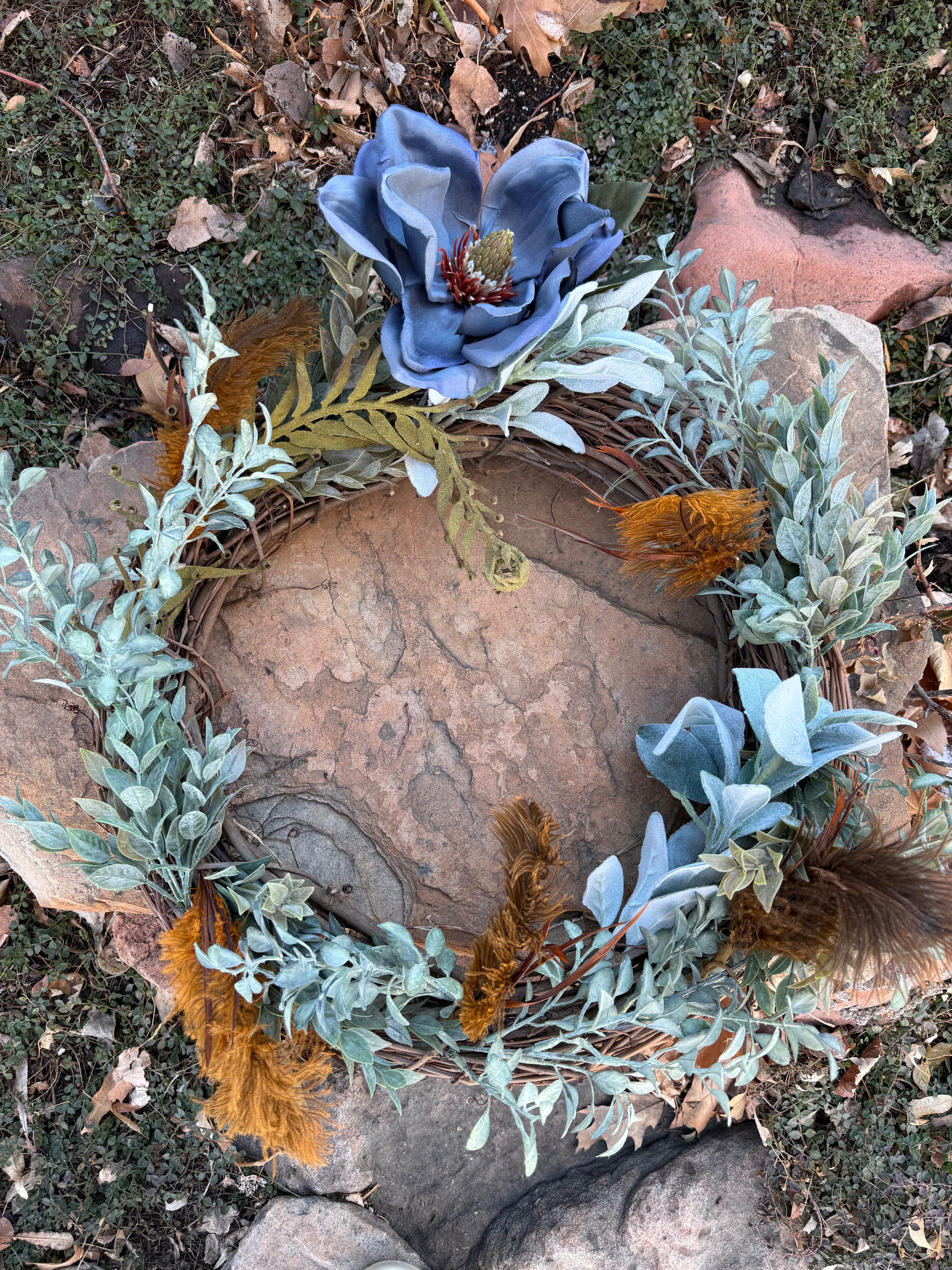 Elegant Mini Wreath for Home Decor - Perfect for Doors, Walls, and Seasonal Celebrations