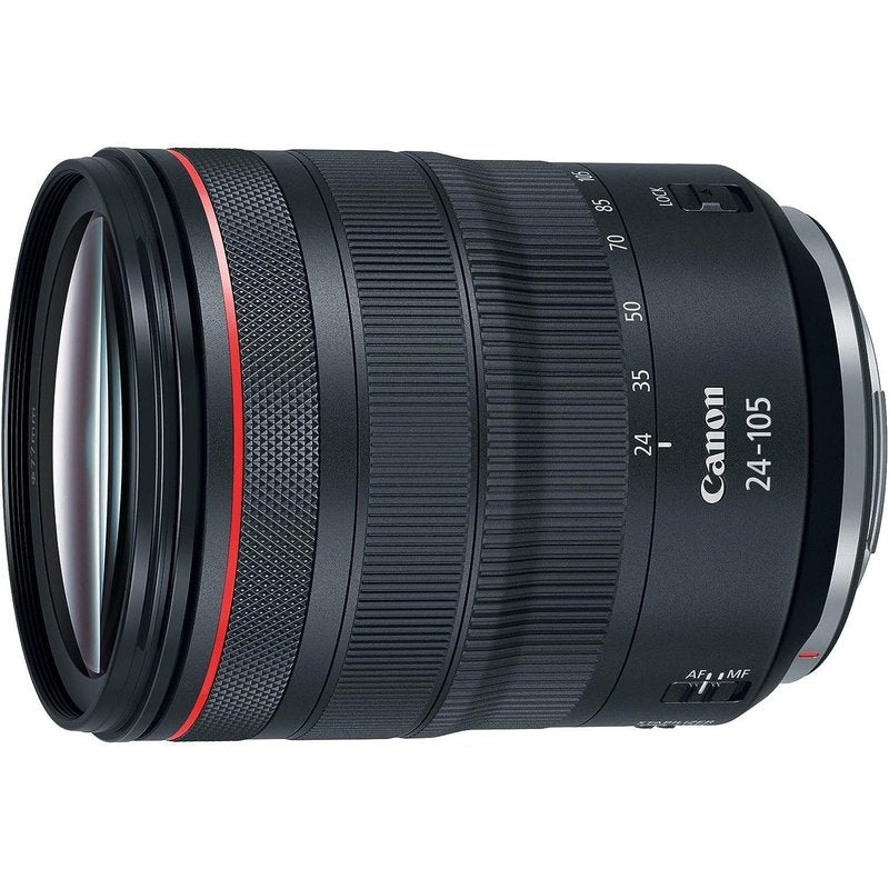 Canon RF 24-105mm F4 L IS USM Lens - Professional Full Frame Zoom Lens for Portrait, Travel & Wedding Photography | Compatible with EOS R Series Cameras
