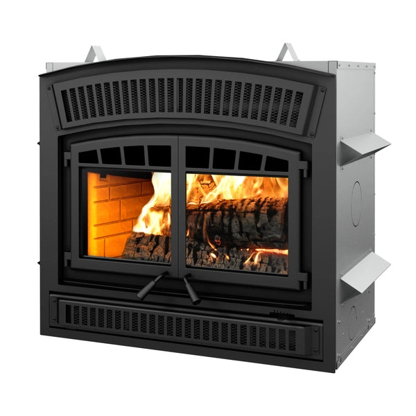 Ventis HE350 High Efficiency Wood Stove Bundle - EPA Certified for Clean Burning - Perfect for Cabins, Homes & Off-Grid Living