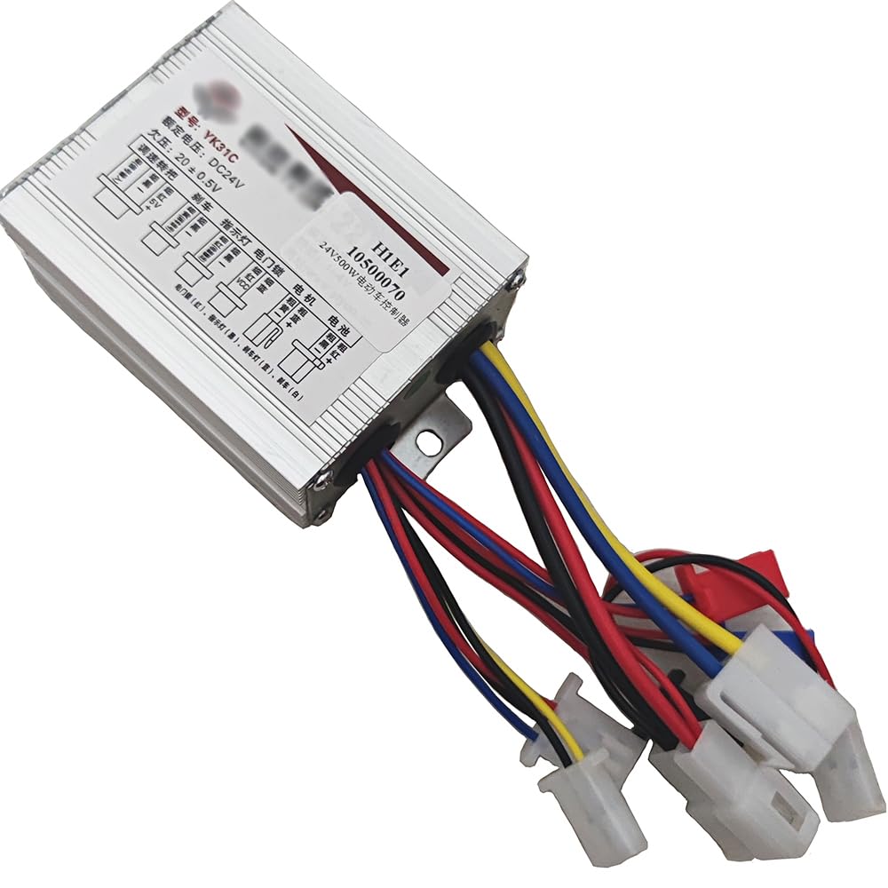 24V 500W Brushless Motor Speed Controller for Electric Bikes, Scooters & E-Bikes - Perfect for DIY Electric Vehicle Upgrades & Replacement Parts