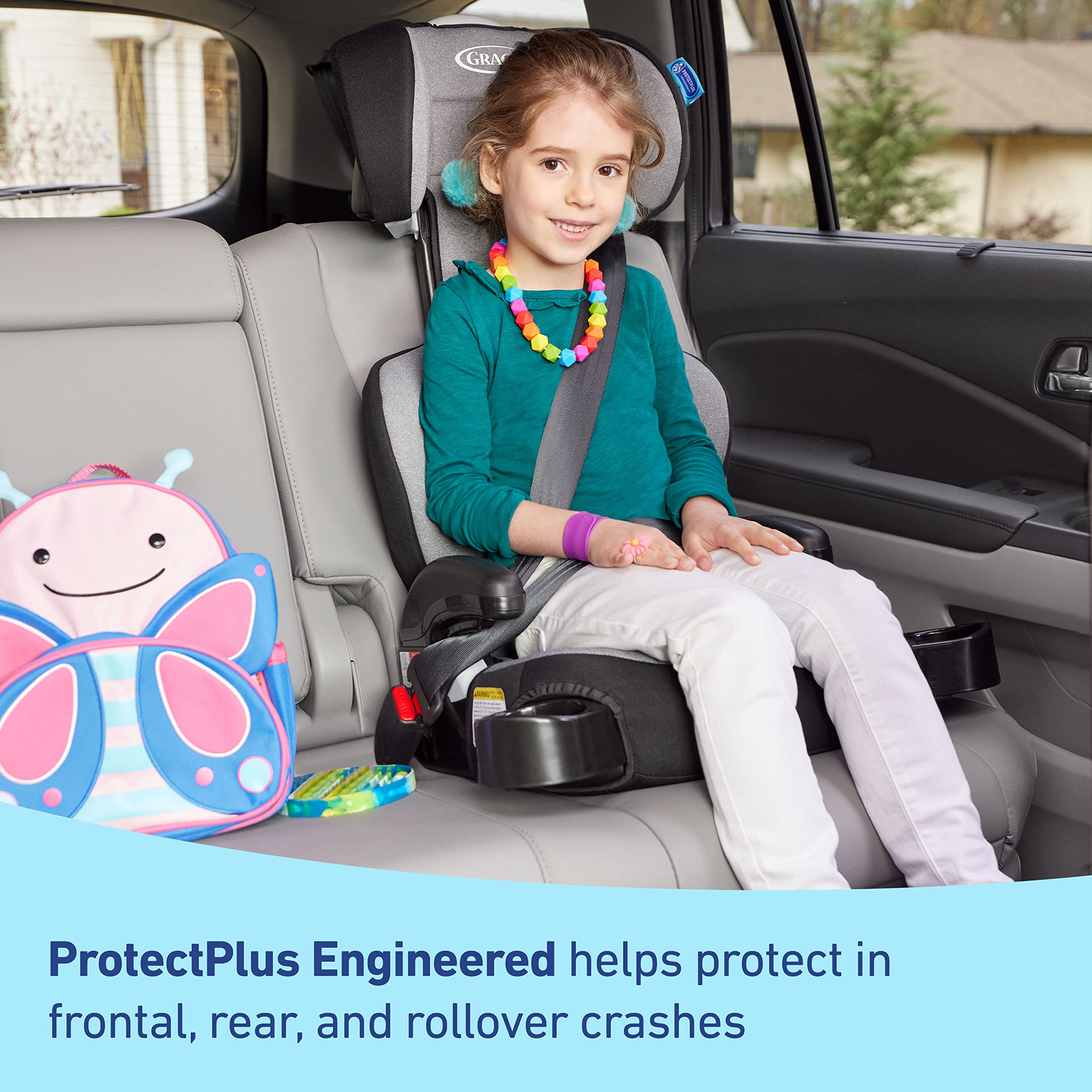 Graco TurboBooster 2.0 Highback Booster Car Seat & Backless Booster Car Seat - Safe & Comfortable for Kids | Perfect for School, Travel & Family Road Trips