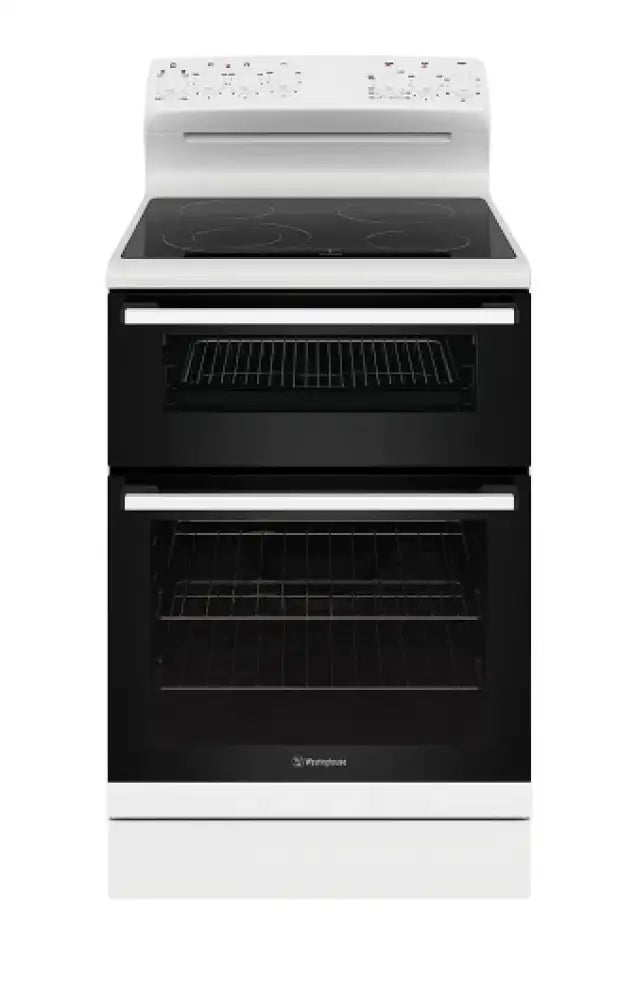 Westinghouse WLE642WC 60cm Electric Freestanding Cooker - Stainless Steel Oven & Stove for Modern Kitchens | Perfect for Baking, Roasting & Everyday Cooking