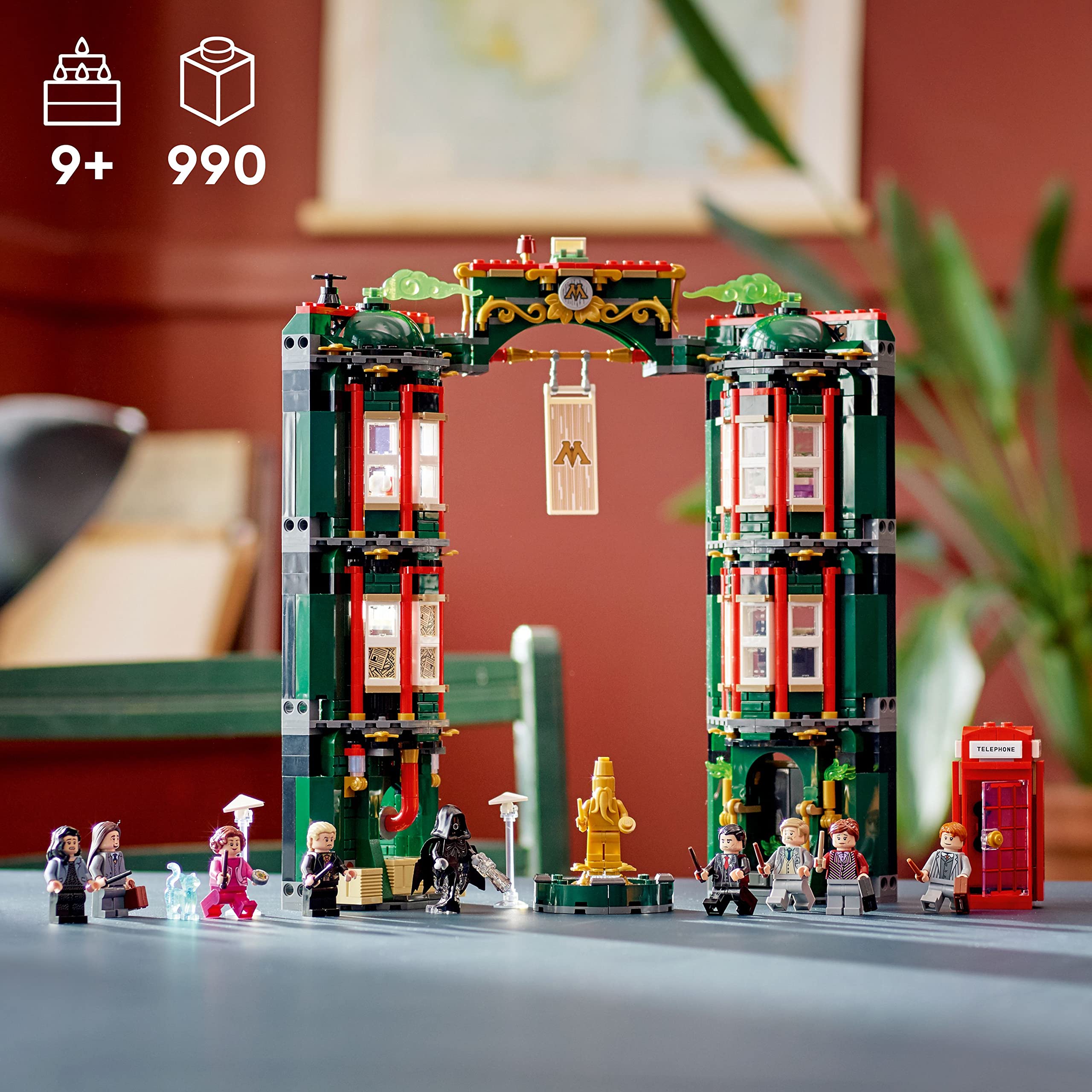 LEGO Harry Potter 76403 Modular Building Set with 12 Minifigures - Hogwarts Castle Gift for Boys & Girls Ages 9+ | Creative Play, Collectible Display & Perfect Birthday Present for Harry Potter Fans