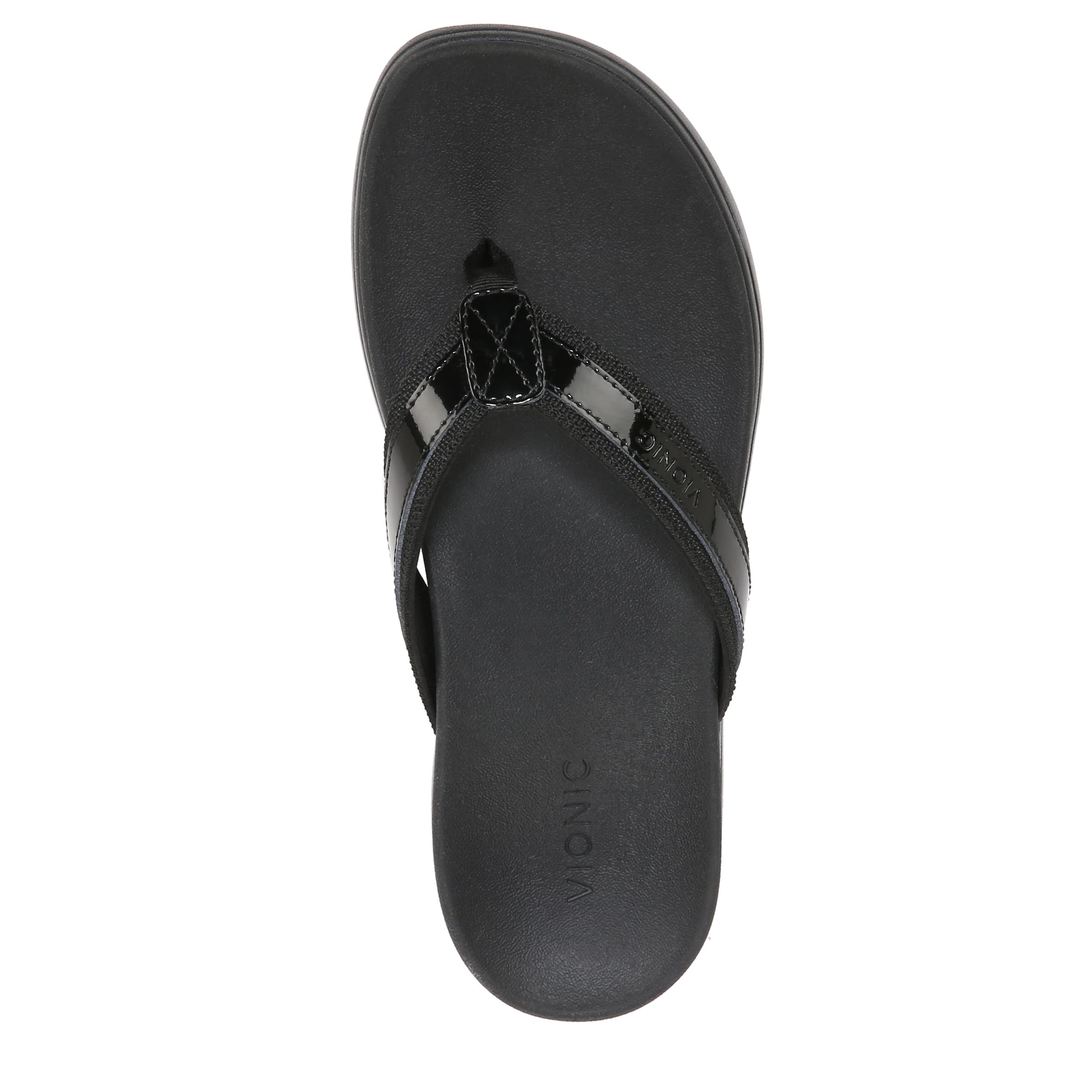 Vionic High Tide II Women's Orthotic Platform Sandals - Comfortable Arch Support Flip Flops for Beach, Pool & Summer Walking