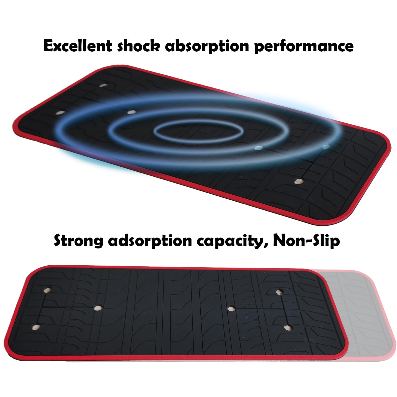 Car Scratch Protector for Trunk Bike Rack - 6 Pack Anti-Slip Silicone Pads for Car Paint Protection & Bike Rack Safety