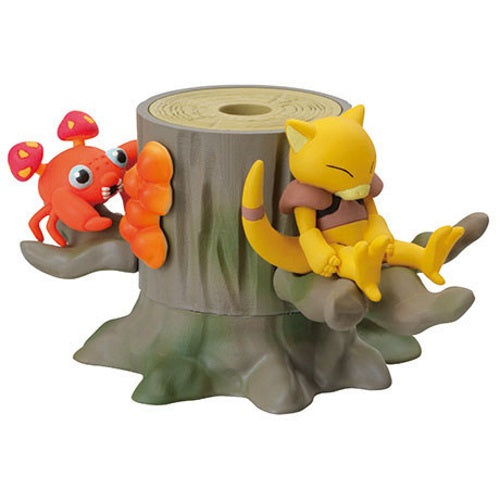 Pokemon Forest Series 3 Stackable Tree Re-ment 2.5 Inch Collectible Action Figures - Perfect for Anime Fans, Home Decor & Gift Giving