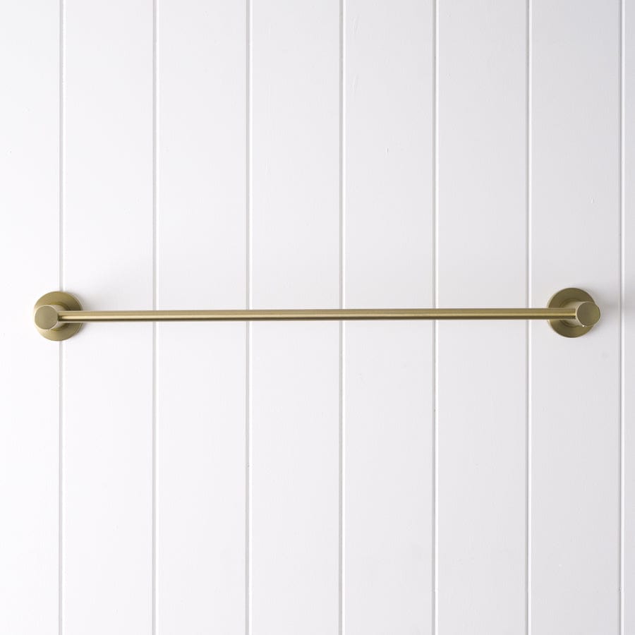 600mm Sydney Towel Rail in Warm Brushed Nickel - Premium Bathroom Heated Towel Warmer for Spa, Hotel & Home Luxury