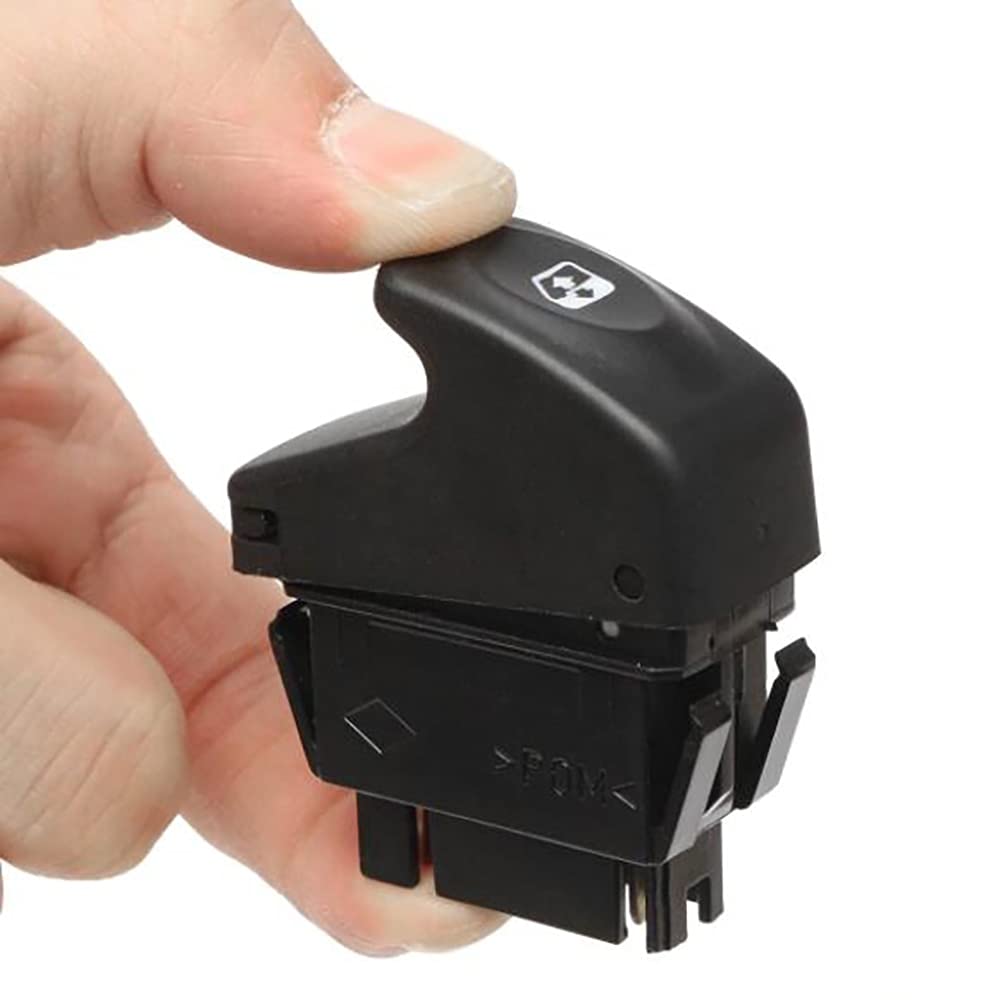 Renault Kangoo Megane Clio 5 Pin Electric Power Window Control Switch & Mirror Button (7700838100) - Premium Car Accessories for Smooth Window & Mirror Adjustment