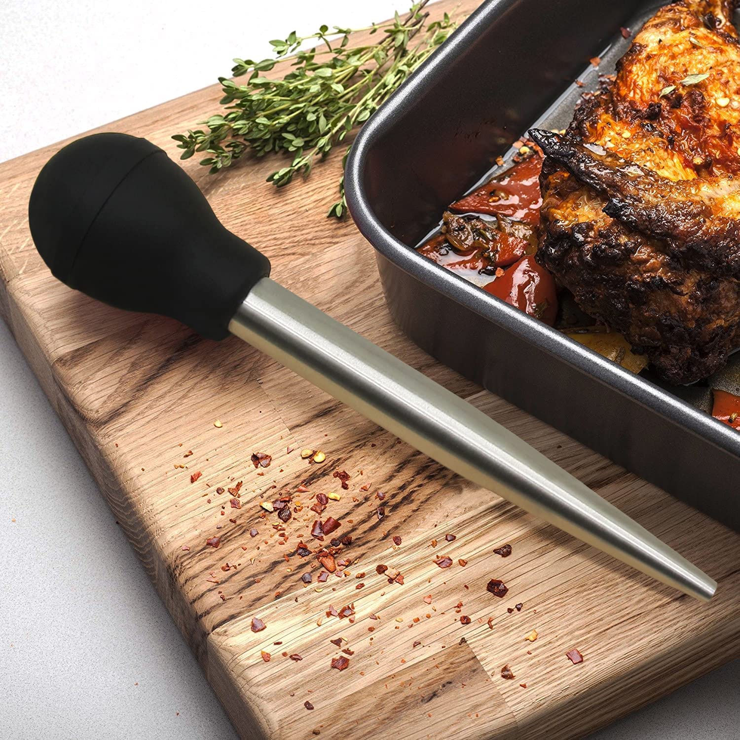KAYCROWN Turkey Baster and Roast Lifters Set - 12
