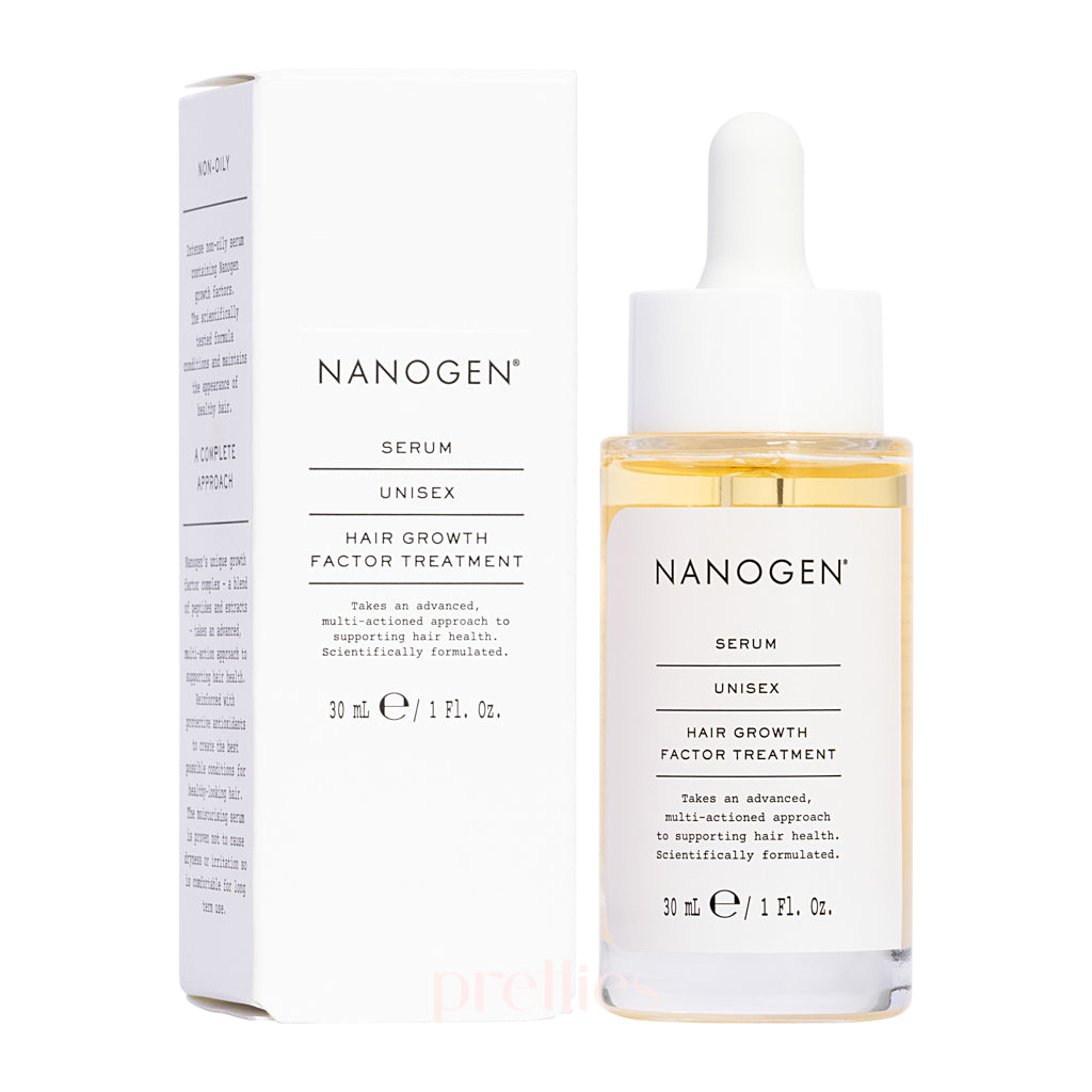 NANOGEN Hair Growth Factor Treatment Serum for Men & Women - 30ml | Stimulates Hair Regrowth & Thickening for Healthier, Fuller Hair | Perfect for Daily Use at Home or Salon