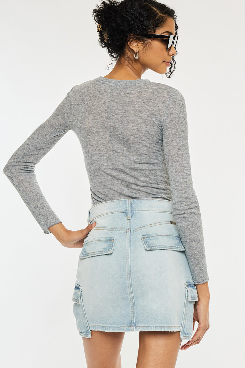 Rosetta Cargo Mini Skirt for Women - Stylish Utility Skirt with Pockets | Perfect for Hiking, Travel & Casual Outfits