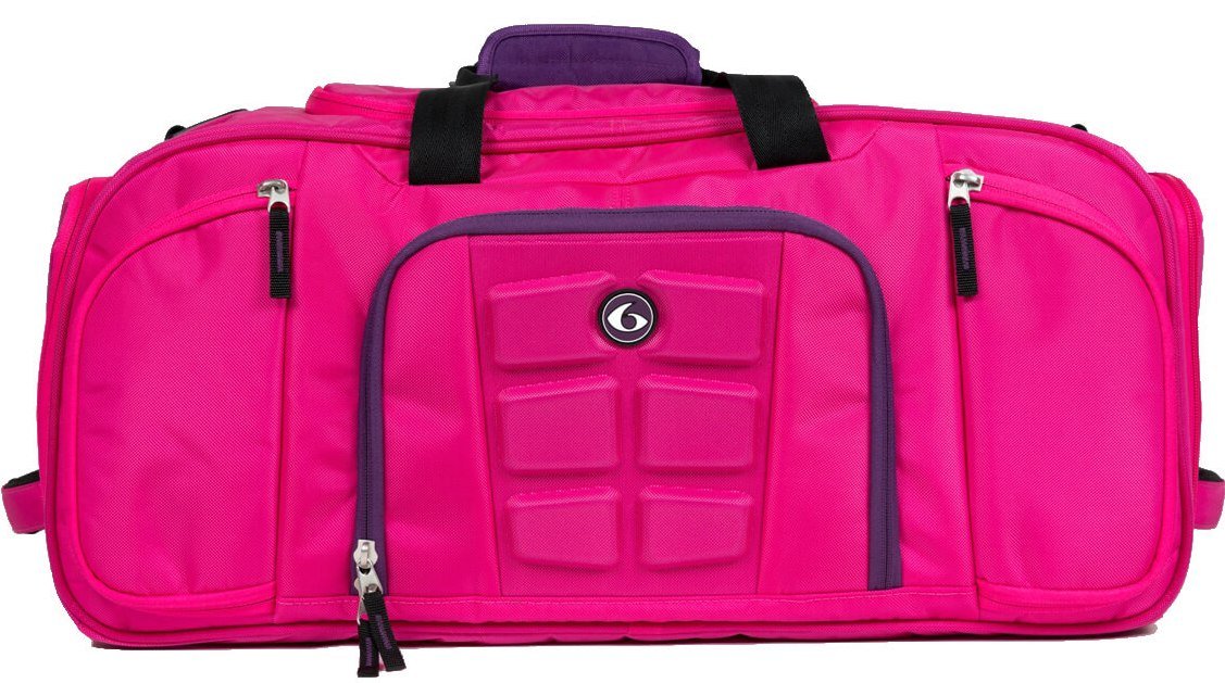 6 Pack Fitness Beast Duffle Bag with Insulated Meal Management System - Gym Workout Bag for Men & Women - Perfect for Bodybuilding, Travel & Sports Gear Storage