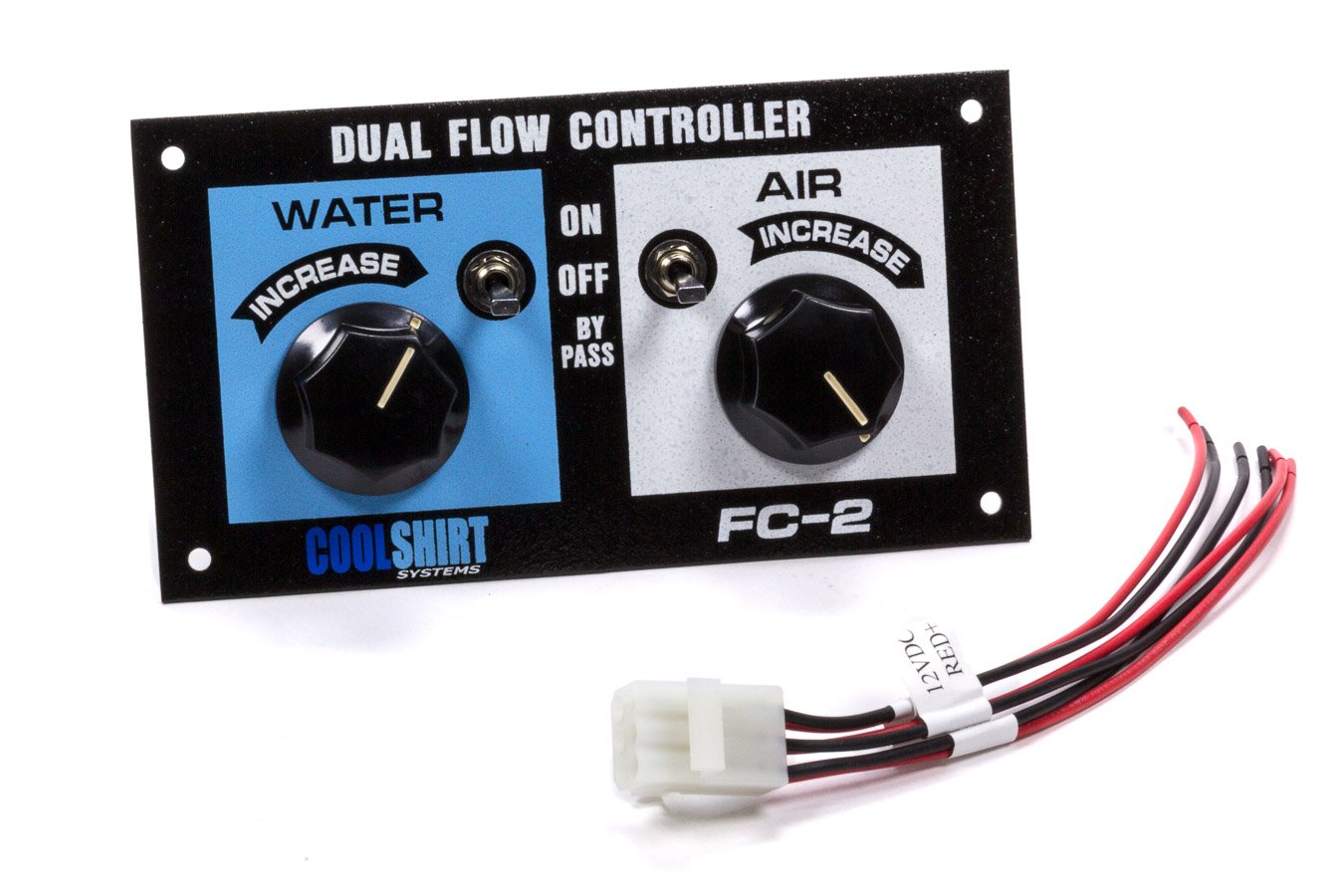Cool Shirt 4300-0002 Dual Temperature Control Switch - Perfect for Racing, Motorcycle & Outdoor Sports Cooling System