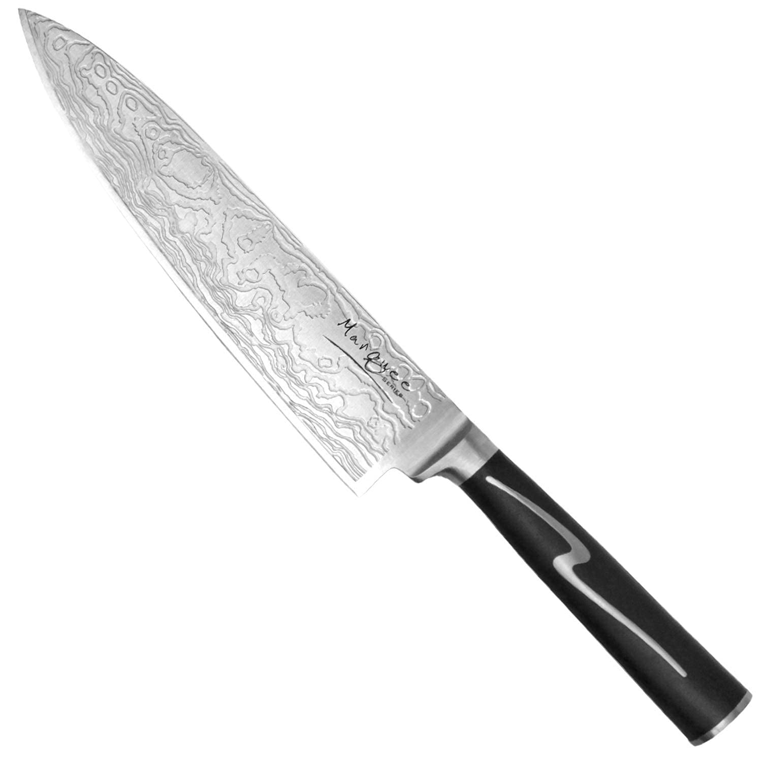 Ginsu Forged Marquee 5-Piece Premium Knife Set - Chef Knives for Professional Cooking, Slicing & Dicing - Perfect for Home Chefs & Culinary Enthusiasts