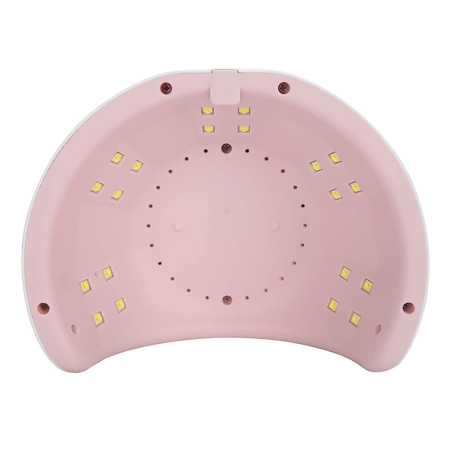 Ubersweet® Nail Polish Dryer Machine - Safe, Eco-Friendly UV/LED Dual Light Nail Curing Lamp for Home & Salon Use | Fast Drying for Gel Polish, Manicures & Nail Art Designs