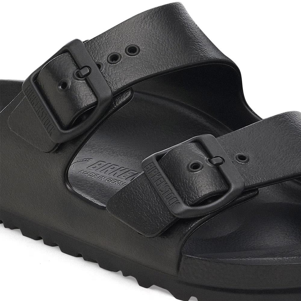 Birkenstock Unisex Arizona EVA Sandals - Narrow Fit Black | Comfortable Waterproof Slides for Beach, Pool & Casual Wear