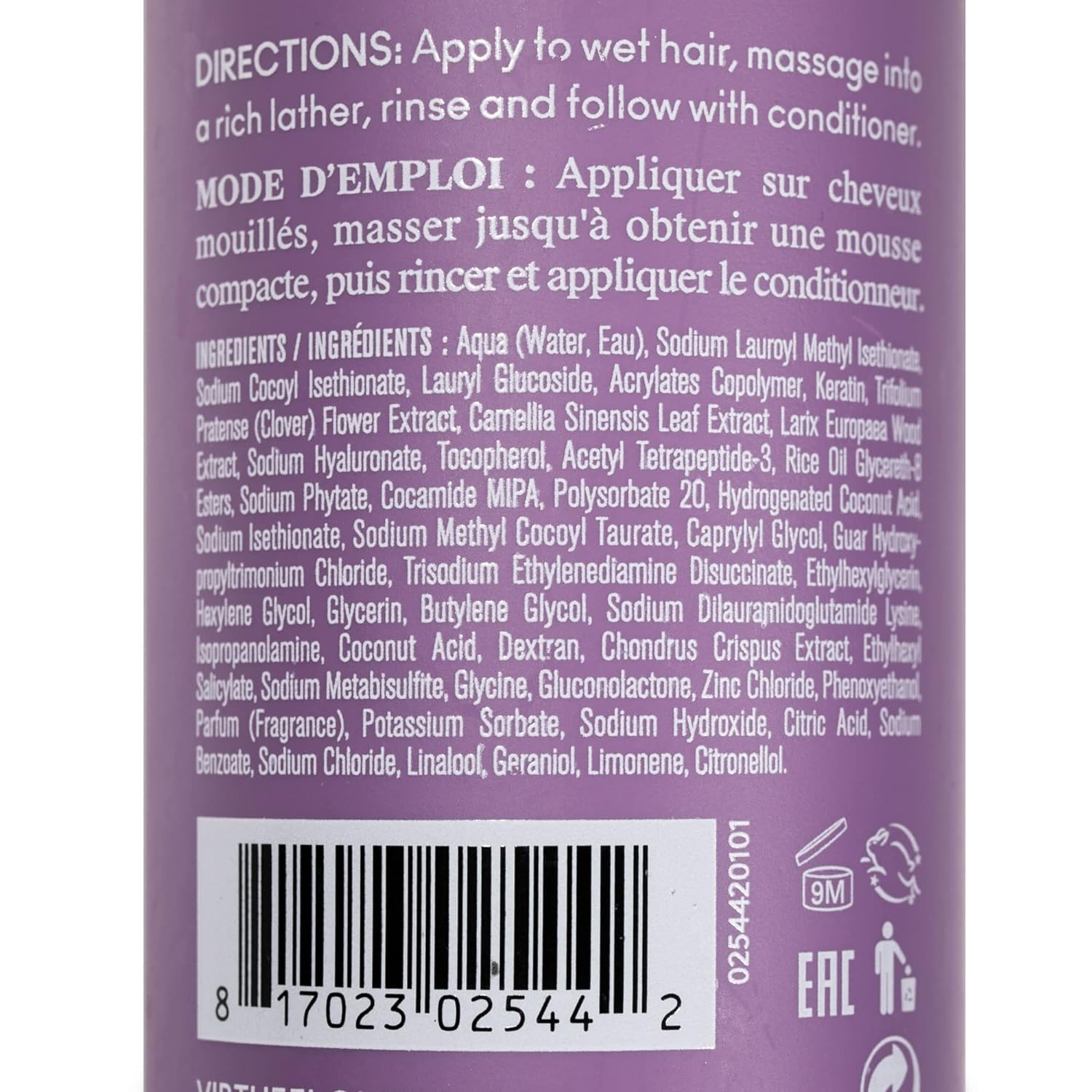 VIRTUE Flourish Sulfate-Free Volumizing Shampoo for Thinning Hair - Hair Growth Treatment with Detox & Repair - Color Safe Formula - Perfect for Daily Use & Hair Care Routine