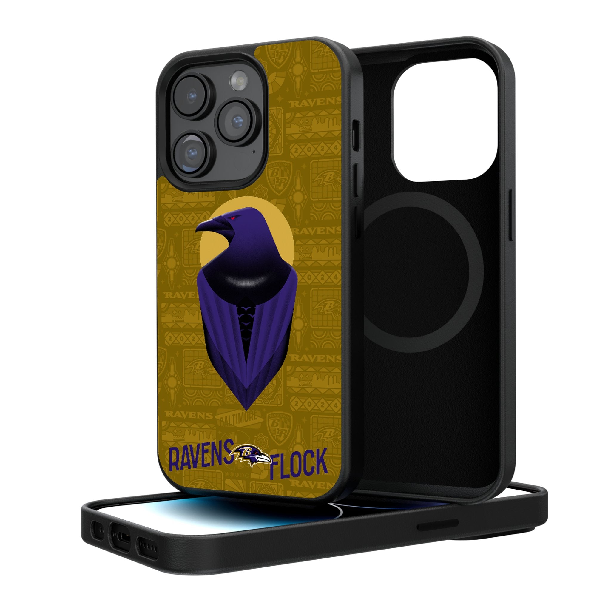 Baltimore Ravens 2024 Limited Edition Magnetic Phone Case - NFL Team Design, Protective Cover for iPhone & Samsung - Perfect for Game Day & Everyday Use