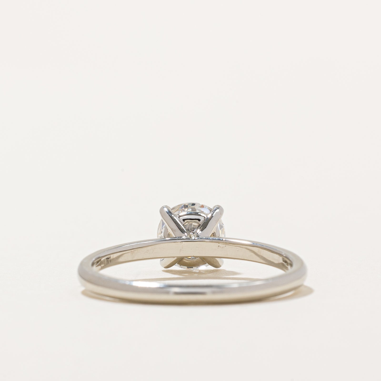 100 Ways Diamond Engagement Ring - 0.99ct Round Cut Solitaire Ring in 14K White Gold | Size 6.75 | Perfect for Proposals, Anniversaries & Special Occasions