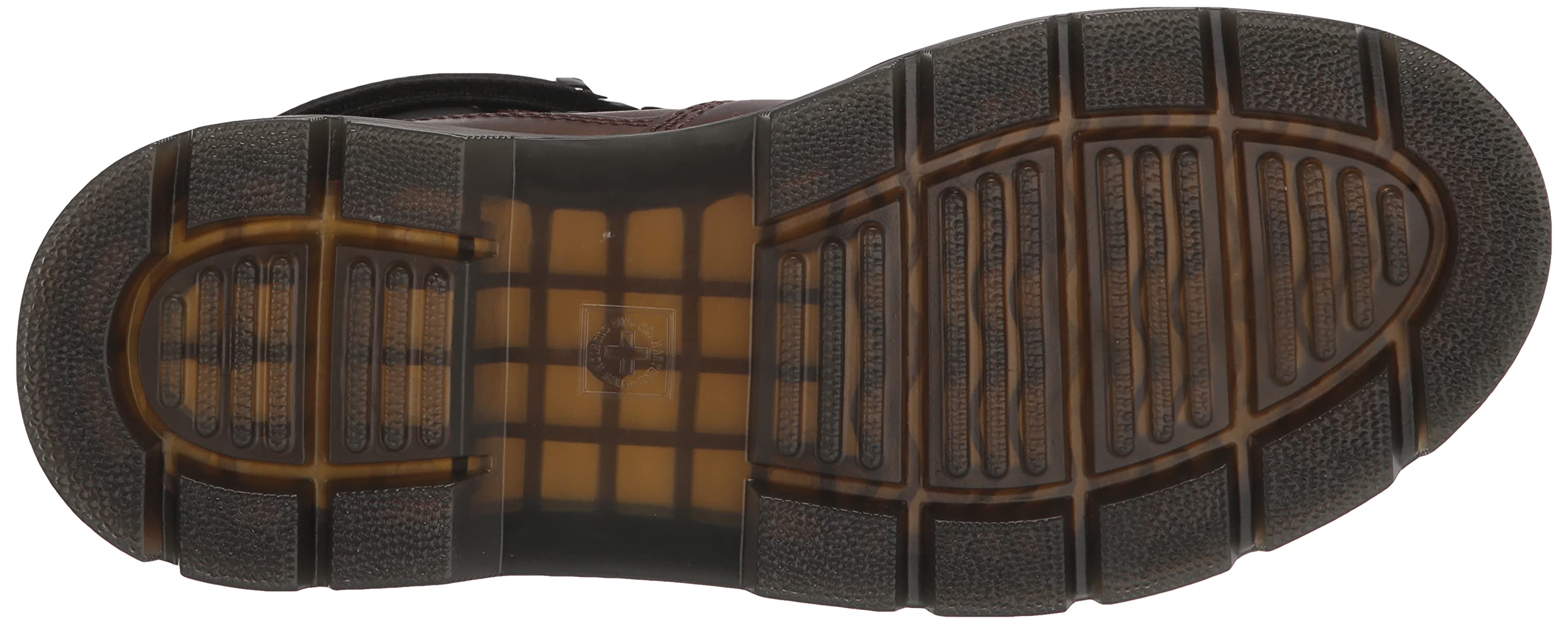 Dr. Martens Women's Combs Tech Leather Fashion Boots - Waterproof Ankle Booties for Women, Comfortable Slip-Resistant Winter Shoes (Perfect for Work, Travel & Outdoor Activities)
