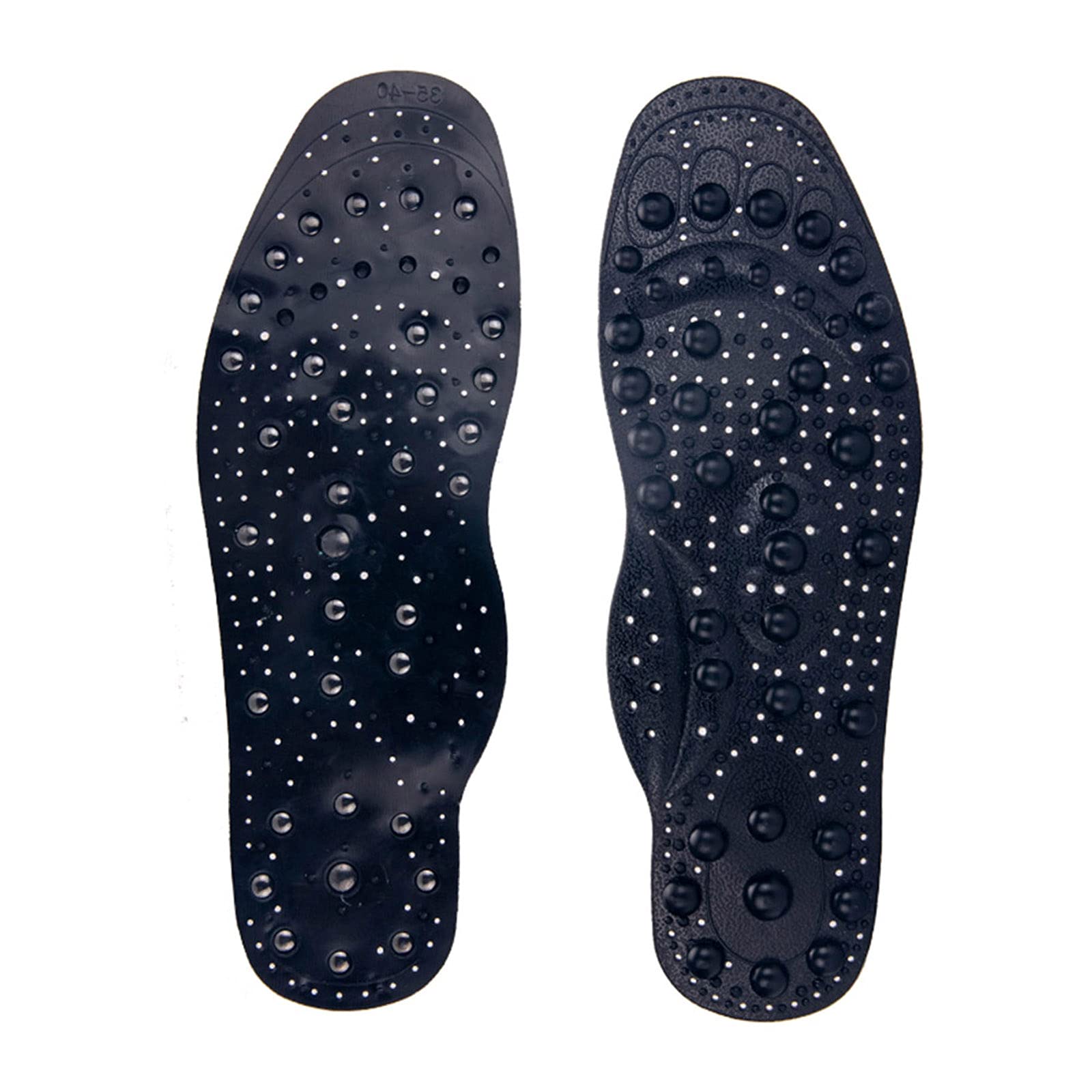 68 Magnets Acupressure Magnetic Shoe Insoles for Men - Foot Massage & Pain Relief Therapy, Reflexology Orthopedic Inserts (10.83 Inch) - Perfect for Running, Walking & Standing All Day
