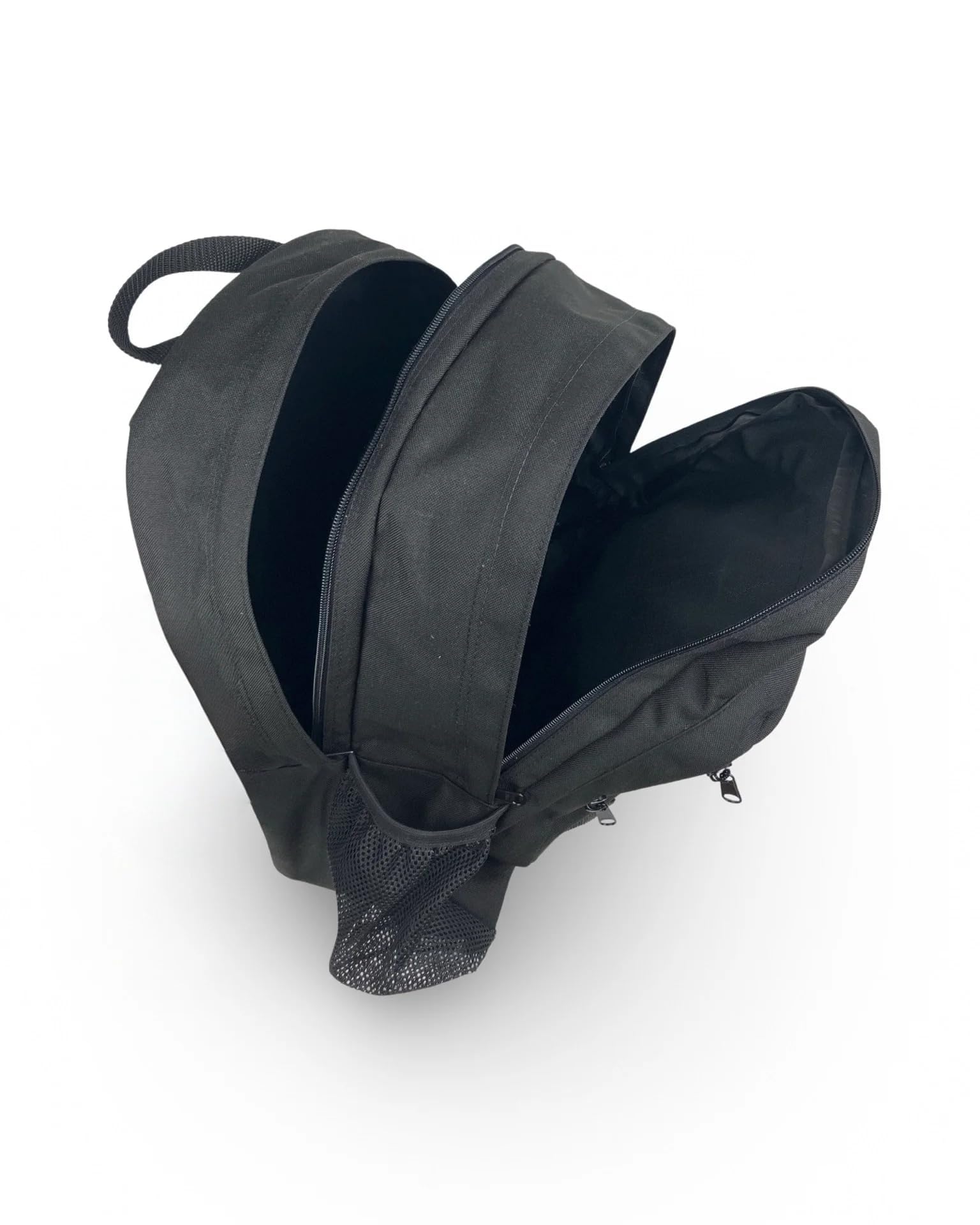 TouCom Laptop Backpack - Durable USA-Made Black/Navy Design - Perfect for Work, School & Travel