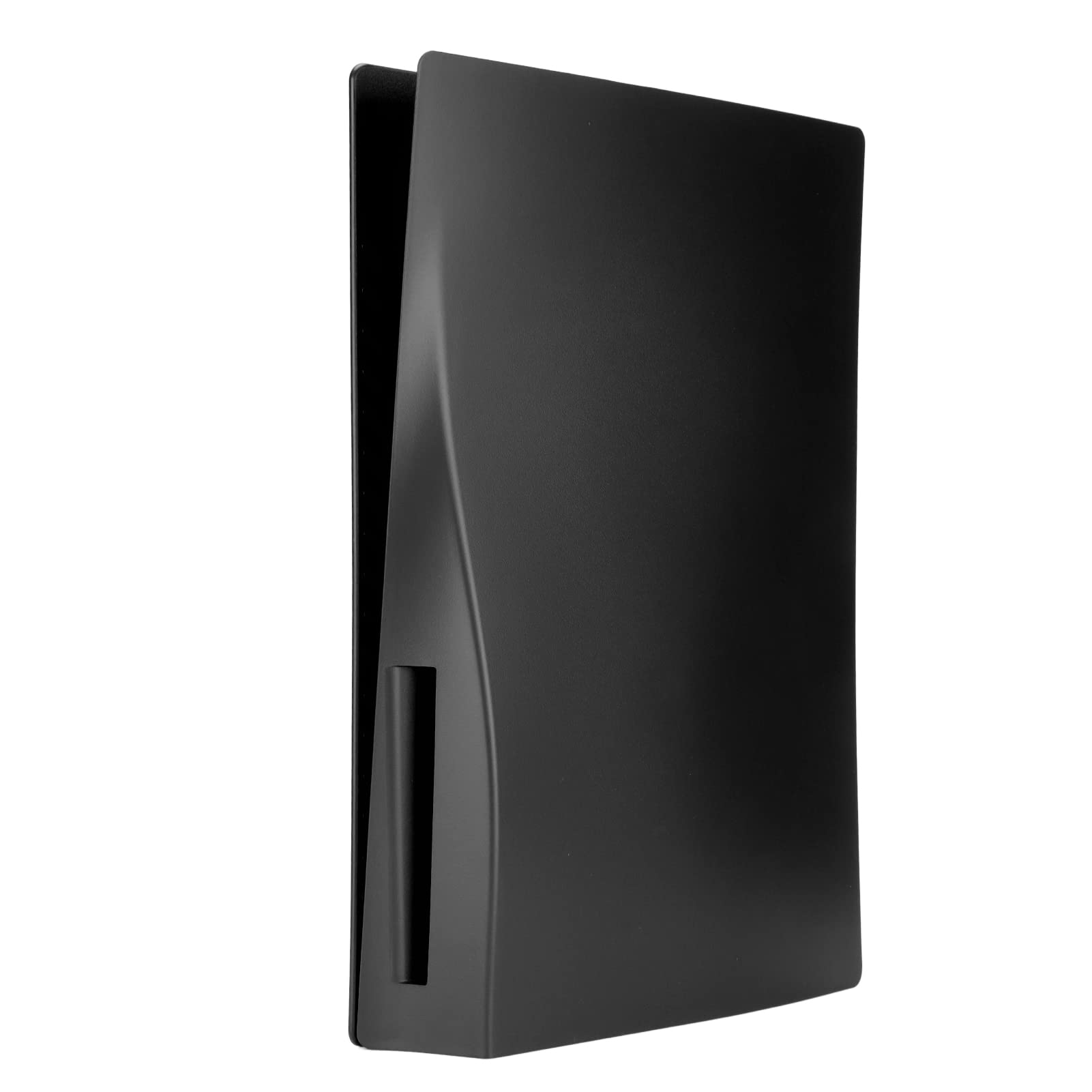 Zunate PS5 Faceplate Cover - Matte Protective Shell Panel for PS5 Optical Drive Version | Scratch & Dust Resistant Replacement Cover (Black) | Perfect for Gaming Setup & Console Protection