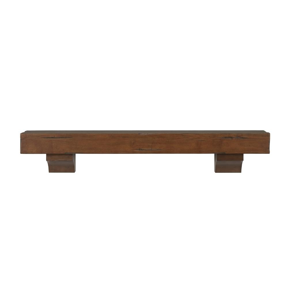 Shenandoah Wood Fireplace Mantel Shelf - Handcrafted Solid Wood Mantel for Fireplace Decor - Perfect for Living Room, Bedroom, or Rustic Home Decor