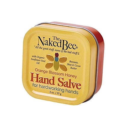 The Naked Bee Orange Blossom Honey Hand & Body Lotion 8oz - Moisturizing Lotion with Nag Champa Sandalwood & Indian Massala, Jasmine & Honey - Hydrating Hand & Cuticle Healing Salve for Dry Skin - Perfect for Daily Moisturizing, Spa Days & Gift Sets