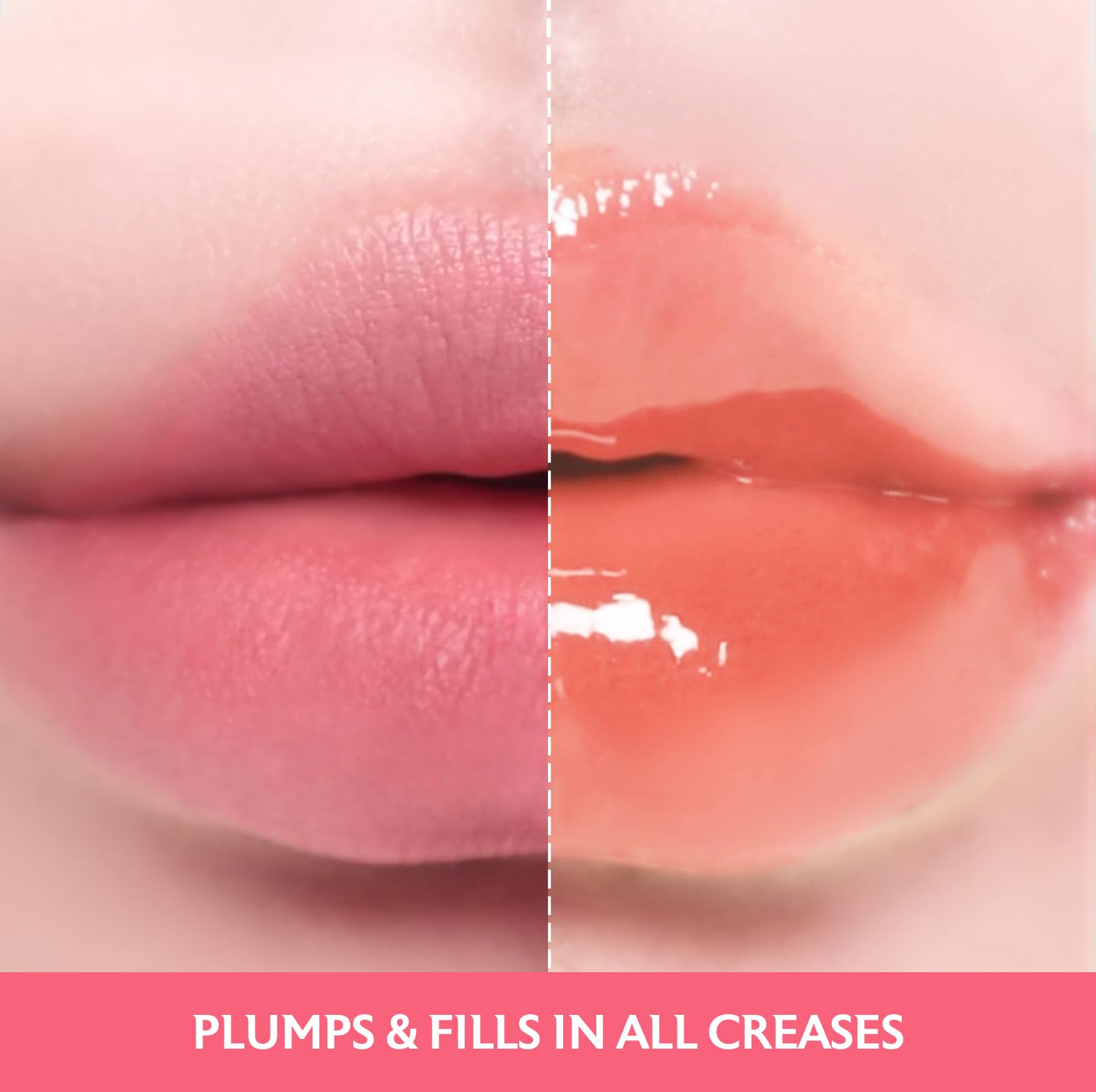 MILKTOUCH Jelly Lip Glow Tint - Hydrating Lip Gloss with Long-Lasting Moisture, Lip Stain, Lightweight & Non-Sticky, Radiant Shine, Korean Lip Oil (01 New Peach Bear) | Perfect for Daily Wear, Date Night, Valentines Gifts & Makeup Collection
